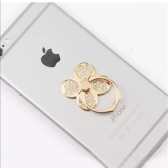 Accessories - Clover  sparkle cell phone ring grip